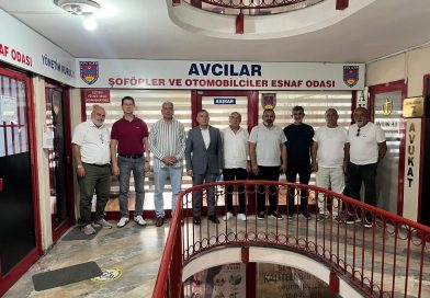 AVCILAR PROTOKOLÜ ŞOFÖRLER ODASI’NDA TOPLANTI YAPTI