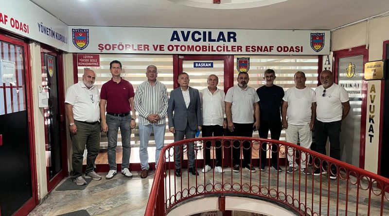 AVCILAR PROTOKOLÜ ŞOFÖRLER ODASI’NDA TOPLANTI YAPTI