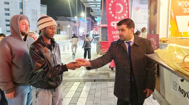 Bağımsız Türkiye Partisi Avcılar İlçe Başkanı Tuncay Urtekin ‘den 2500 Kişilik Lokma İkramı